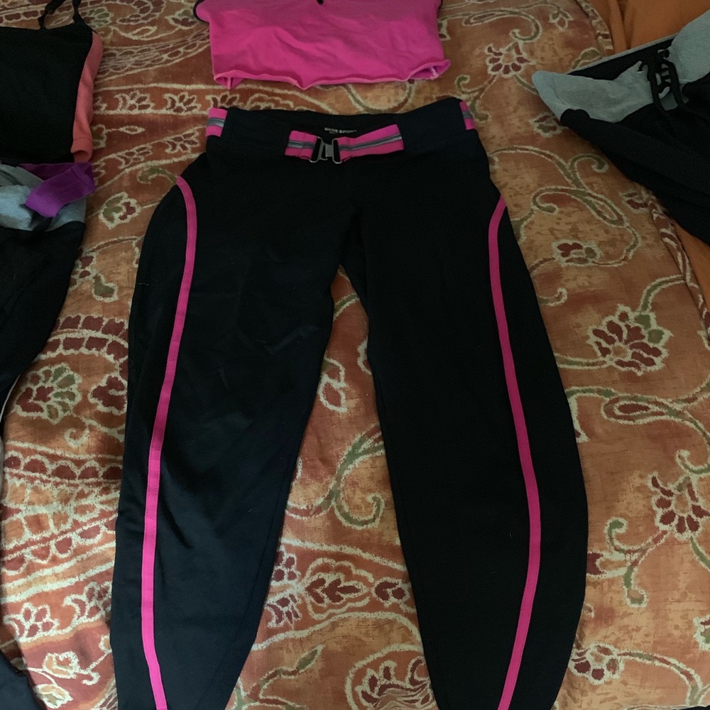 Lot of Bebe workout clothes size s